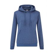 Damska Bluza z kapturem Classic - heather royal