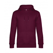 Bluza z kapturem KING - dark cherry