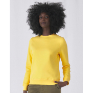 Damska bluza Crew Neck QUEEN - white