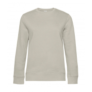 Damska bluza Crew Neck QUEEN - grey fog