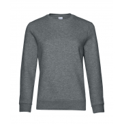 Damska bluza Crew Neck QUEEN - heather mid grey