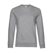 Damska bluza Crew Neck QUEEN - heather grey