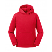 Dziecięca bluza z kapturem Authentic - classic red