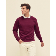 Bluza Raglan ze ściągaczem - white