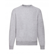 Bluza Raglan ze ściągaczem - heather grey