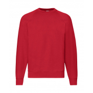 Bluza Raglan ze ściągaczem - red