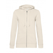 Damska Bluza z kapturem na zamek Inspire - off white