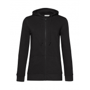 Damska Bluza z kapturem na zamek Inspire - black pure