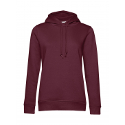 Damska Bluza Inspire Hooded - burgundy