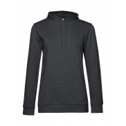 Damska bluza z kapturem #Hoodie French Terry - asphalt