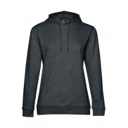 Damska bluza z kapturem #Hoodie French Terry - heather asphalt