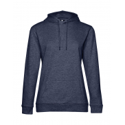 Damska bluza z kapturem #Hoodie French Terry - heather navy