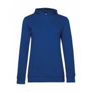 Damska bluza z kapturem #Hoodie French Terry - royal