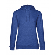 Damska bluza z kapturem #Hoodie French Terry - heather royal blue