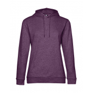 Damska bluza z kapturem #Hoodie French Terry - heather purple