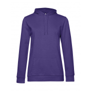 Damska bluza z kapturem #Hoodie French Terry - radiant purple