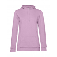 Damska bluza z kapturem #Hoodie French Terry - candy pink