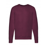 Lekka bluza raglanowa - burgundy