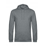 Bluza z kapturem #Hoodie French Terry - heather mid grey