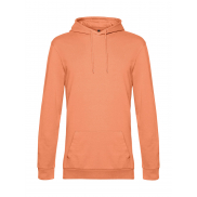 Bluza z kapturem #Hoodie French Terry - melon orange