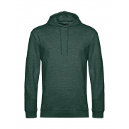 Bluza z kapturem #Hoodie French Terry - heather dark green