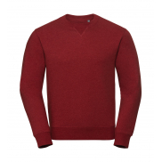 Sweter Authentic Melange - brick red melange