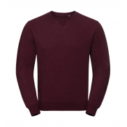 Sweter Authentic Melange - burgundy melange