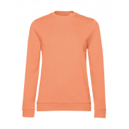 Damska bluza French Terry #Set In - melon orange