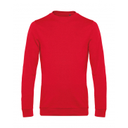 Bluza French Terry #Set In - red