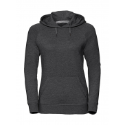 Damska bluza z kapturem HD - grey marl