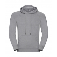 Męska bluza z kapturem HD - silver marl