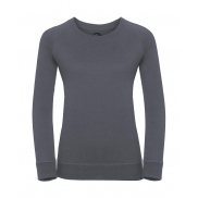 Damska bluza raglanowa HD - convoy grey