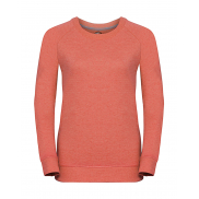 Damska bluza raglanowa HD - coral marl