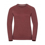 Damska bluza raglanowa HD - maroon marl