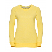 Damska bluza raglanowa HD - yellow marl