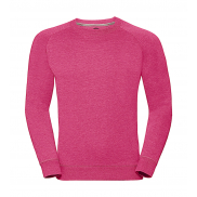 Męska bluza raglanowa HD - pink marl