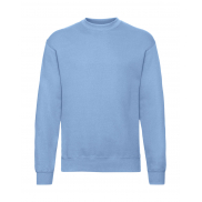 Bluza ze ściągaczem Classic - sky blue
