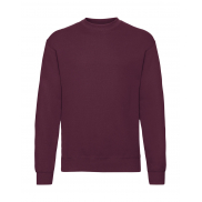 Bluza ze ściągaczem Classic - burgundy