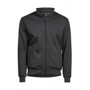 Męski Kardigan na zamek - dark grey