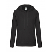 Damska lekka bluza z kapturem Ladies - black