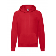 Lekka bluza z kapturem - red