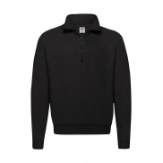 Bluza z krótkim zamkiem Classic - black