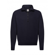 Bluza z krótkim zamkiem Classic - deep navy
