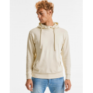 Bluza Organiczna z kapturem High Collar - white