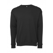 Bluza z obniżonymi ramionami Unisex - dark grey heather