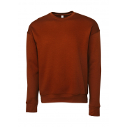 Bluza z obniżonymi ramionami Unisex - brick