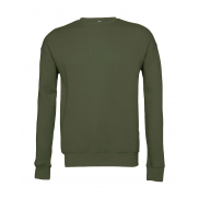 Bluza z obniżonymi ramionami Unisex - military green