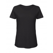 Inspire Slub /damski T-shirt - chic black