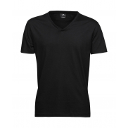 Męska koszulka Fashion V-Neck - black