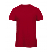 Inspire Slub /męski T-shirt - chic red
